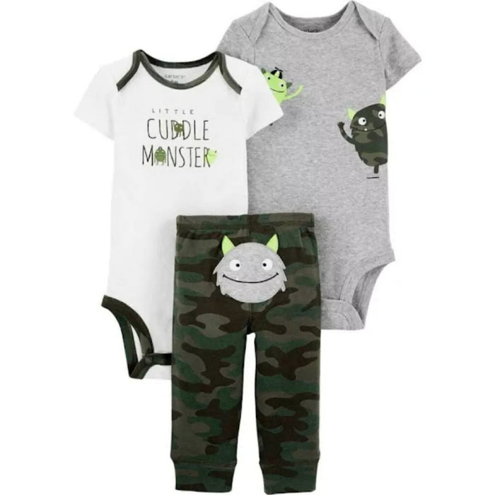 Carter's Conjunto de 3 piezas con estampado de Monster - Quierox - Tienda Online