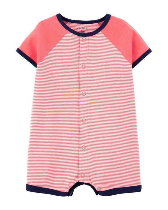 Carter's mameluco para bebé con rayas de tiburón rojo/blanco - Quierox - Tienda Online