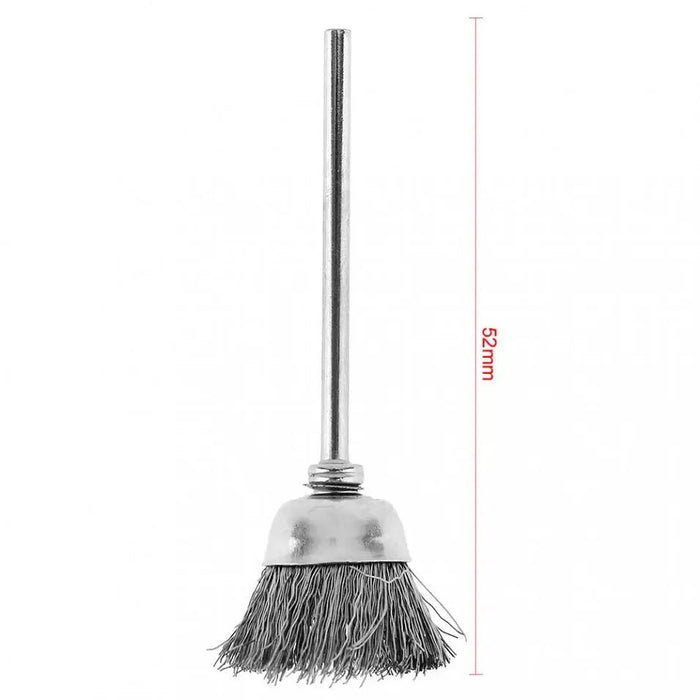 Cepillo de alambre de acero inoxidable de 8mm para pulido de limpieza de Metal - Quierox - Tienda Online