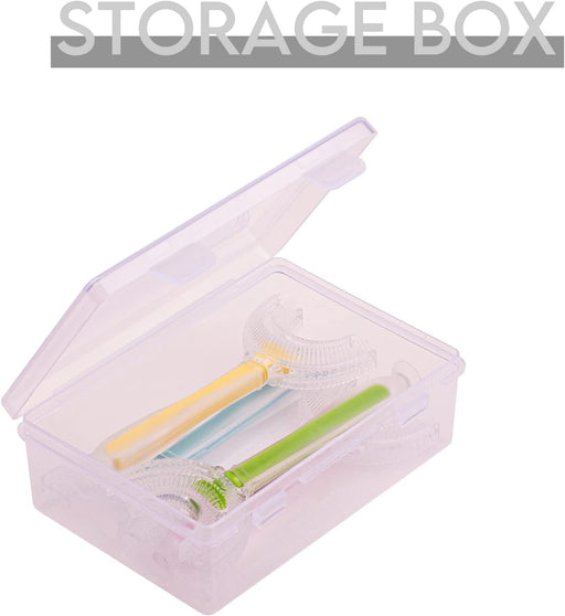 Cepillo de dientes para niños en forma de U, paquete de 4 - Quierox - Tienda Online