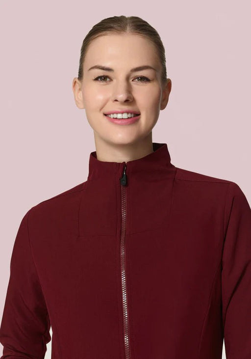 Chaqueta Médica Moderna para Mujer Vino - Quierox - Tienda Online