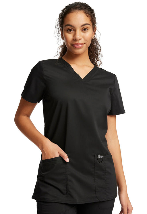 Cherokee Workwear Blusa Médica con Cuello en V para Mujer - Quierox - Tienda Online