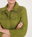 Chico's Chaqueta de lino ligera con cuentas de Verano Verde de Mujer - Quierox - Tienda Online