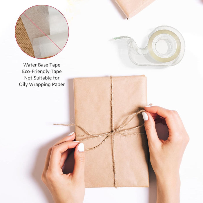 Cinta de doble cara con dispensador, ancho estrecho, 1/2 x 252 pulgadas - Quierox - Tienda Online