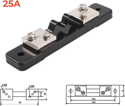 CIRONI 1 unidades de derivación externa 10A-60A/75mV medidor de corriente - Quierox - Tienda Online