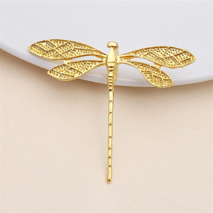 Colgante 5 piezas de 26x43 mm de libélula de metal - Quierox - Tienda Online