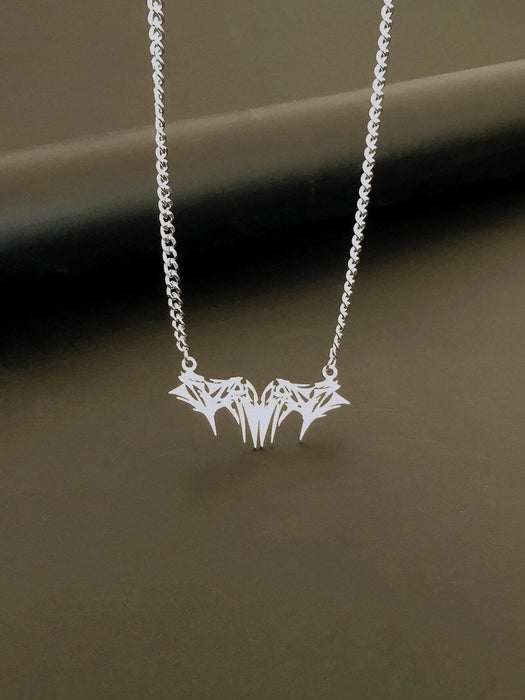 Collar con colgante geométrico de acero inoxidable para hombres - Quierox - Tienda Online