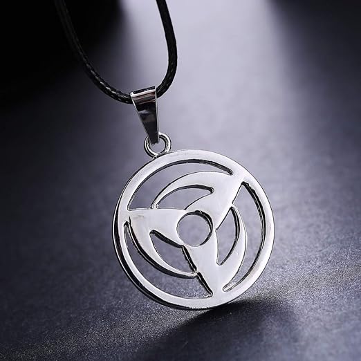 Collar con colgante Zaroter Naruto Kakashi Hatake Mangekyou Sharingan - Quierox - Tienda Online
