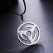 Collar con colgante Zaroter Naruto Kakashi Hatake Mangekyou Sharingan - Quierox - Tienda Online