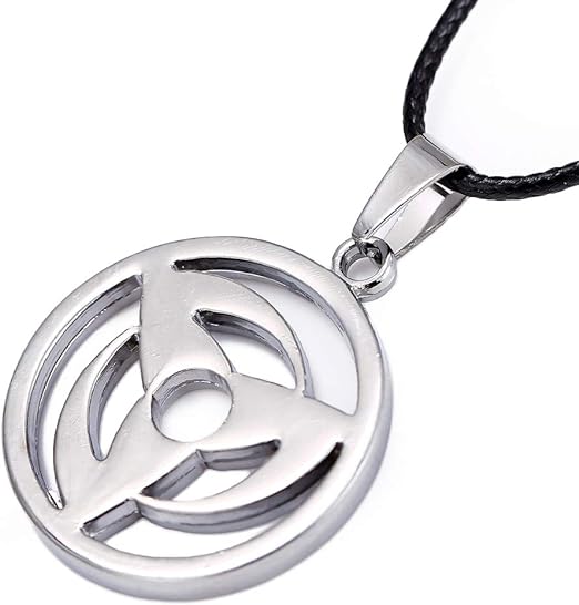 Collar con colgante Zaroter Naruto Kakashi Hatake Mangekyou Sharingan - Quierox - Tienda Online