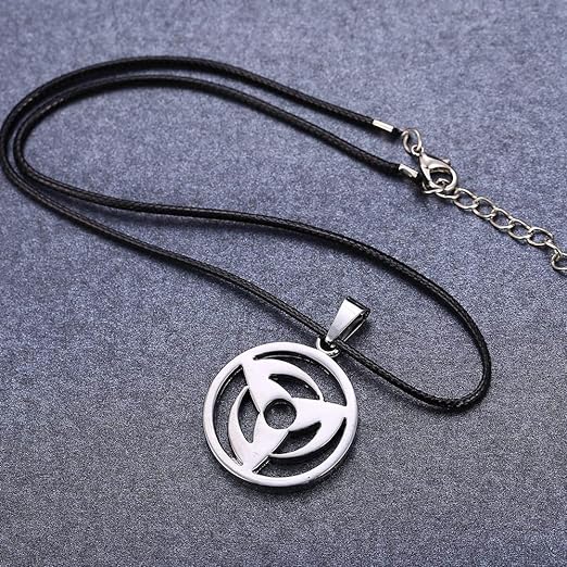 Collar con colgante Zaroter Naruto Kakashi Hatake Mangekyou Sharingan - Quierox - Tienda Online