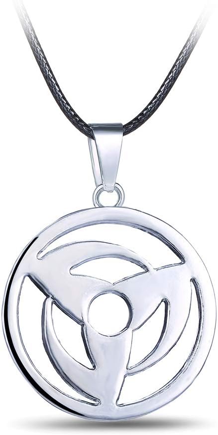Collar con colgante Zaroter Naruto Kakashi Hatake Mangekyou Sharingan - Quierox - Tienda Online