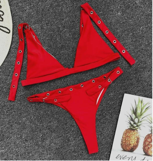 Conjunto de bikini de cobertura completa - Quierox - Tienda Online