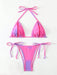 Conjunto De Bikini De Triángulo Con Degradado - Quierox - Tienda Online