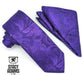 Conjunto de corbata y pañuelo Stacy Adam Solid Paisley SA276 - Quierox - Tienda Online