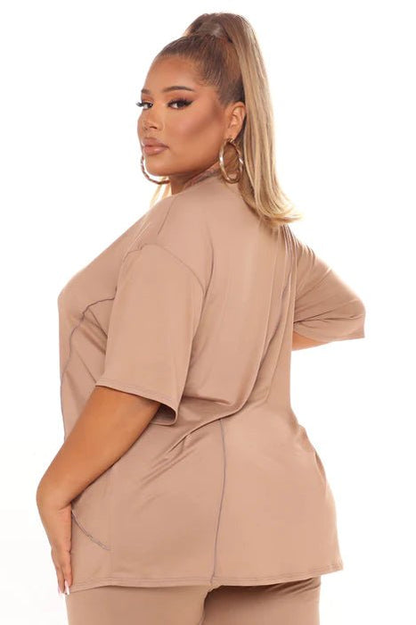 Conjunto de leggings Follow The Leader - Taupe - Quierox - Tienda Online