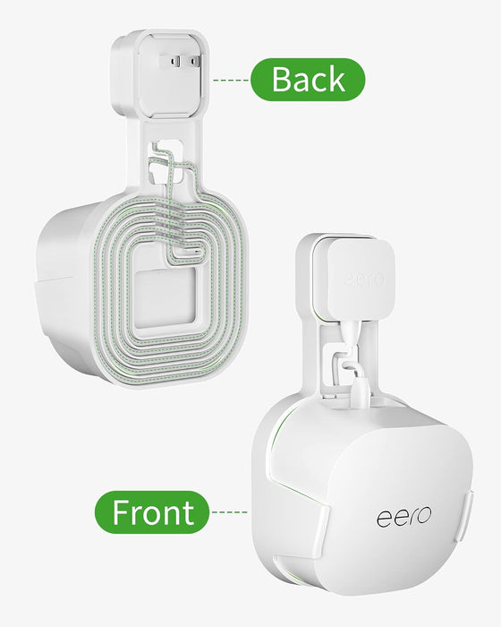 COOLWUFAN Soporte de montaje de pared para sistema Wi-Fi de malla eero 6 o eero 6+ - Quierox - Tienda Online