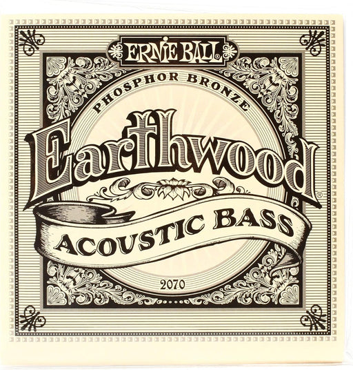 Cuerdas para bajo acústico Ernie Ball Earthwood Slinky Phosphor Bronze, calibre 45-95 - Quierox - Tienda Online