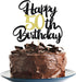 Decoración de pastel de feliz cumpleaños número 50 - Quierox - Tienda Online