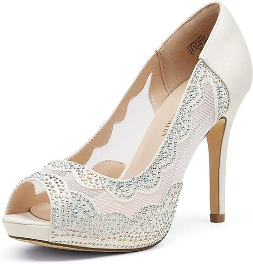 DREAM PAIRS Divine-01 Zapatos de tacón alto para mujer - Quierox - Tienda Online