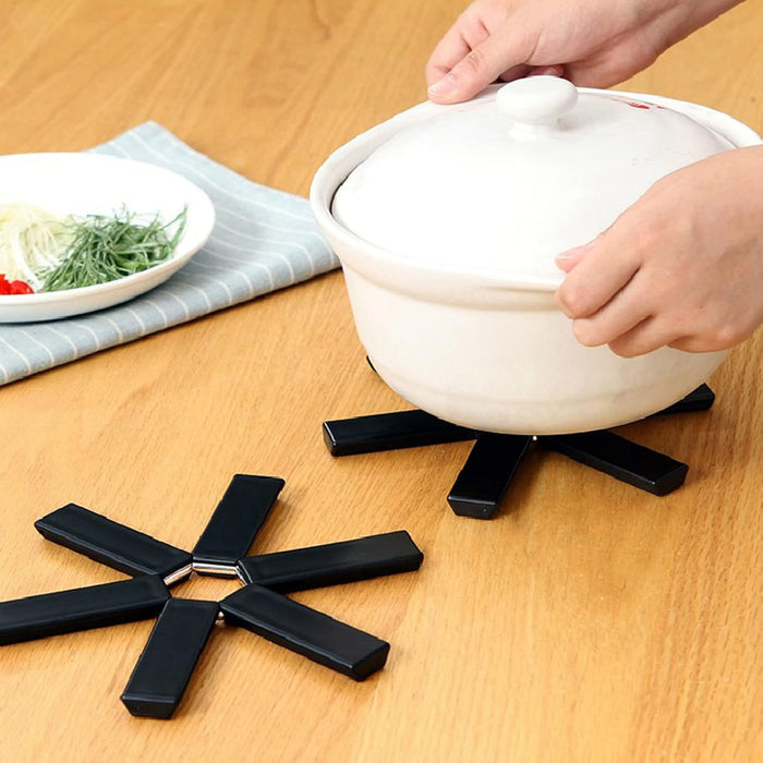 Estera plegable para ollas Pp, soporte para mesa de cocina, salvamanteles - Quierox - Tienda Online