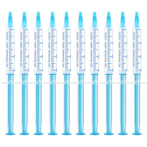 EZGO Paquete de 10 repuestos de gel blanqueador de dientes 22% de gel - Quierox - Tienda Online