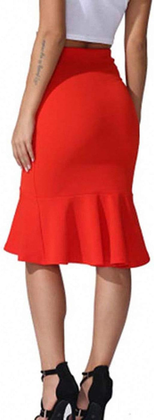 Falda de sirena de cintura alta para mujer, moda de verano - Quierox - Tienda Online