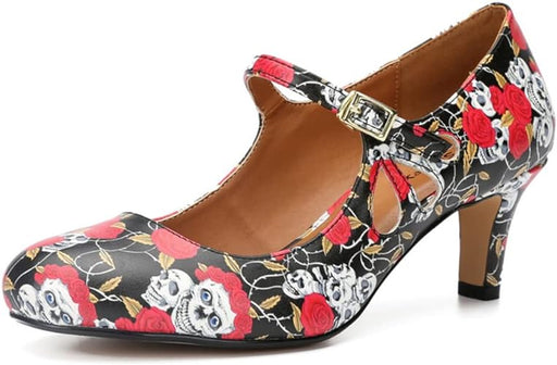 FEIPiBAO Zapatos de tacón alto para mujer, con correa al tobillo - Quierox - Tienda Online