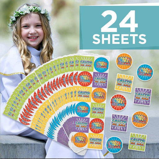 Fun Express - Pegatinas Calcomanías "Jesus Loves Me" - Quierox - Tienda Online