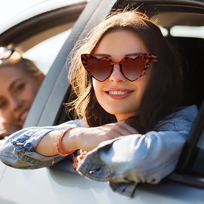 Heart Gafas Forma Corazon Oh So Retro! Gafas De Sol Vintage Con