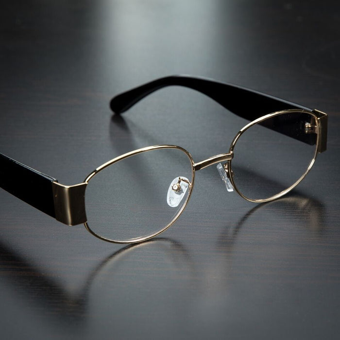 Gafas ovaladas vintage para hombre - Quierox - Tienda Online