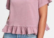 GAP Vintage Cropped Ruffle T-Shirt - Quierox - Tienda Online