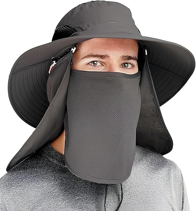 GearTOP Sombrero de pesca Sombreros de protección solar al aire libre para hombres - Quierox - Tienda Online