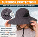 GearTOP Sombrero de pesca Sombreros de protección solar al aire libre para hombres - Quierox - Tienda Online