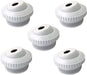 Globo ocular de Piscina y spa 5 en un paquete /Blanco Ajustable - Quierox - Tienda Online