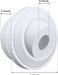 Globo ocular de Piscina y spa 5 en un paquete /Blanco Ajustable - Quierox - Tienda Online