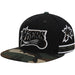 Gorra snapback recta de camuflaje Mitchell & Ness de los Philadelphia 76ers - Quierox - Tienda Online