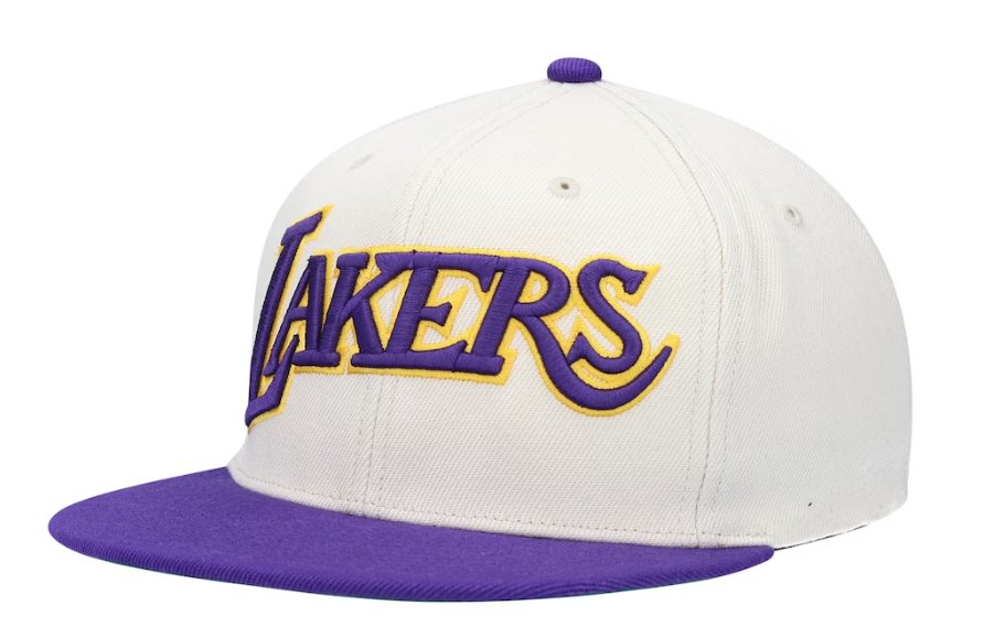 Gorra snapback XL natural color crema Hardwood Classics de Mitchell & Ness - Quierox - Tienda Online