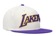 Gorra snapback XL natural color crema Hardwood Classics de Mitchell & Ness - Quierox - Tienda Online