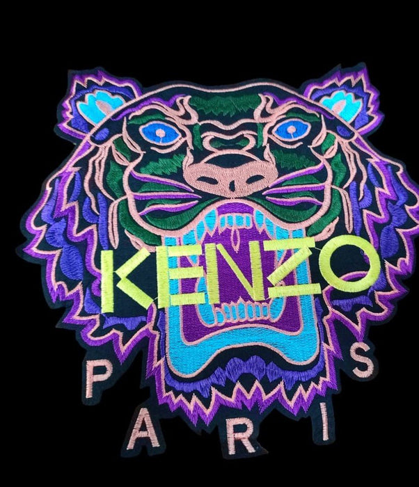 Gran Parche bordado de Tigre Punk - Quierox - Tienda Online