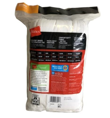 Hanes Paquete de 9 calzoncillos blancos para hombre - Quierox - Tienda Online