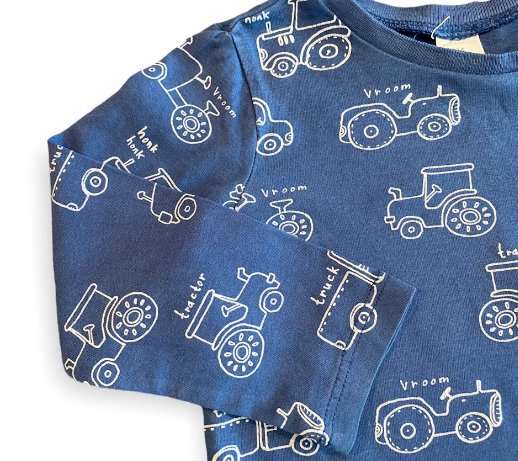H&M Top de manga larga en punto suave de algodón con botón de presión en un hombro - Quierox - Tienda Online