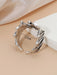 Hombres Anillo abierto occidental con diseño de dragón - Quierox - Tienda Online
