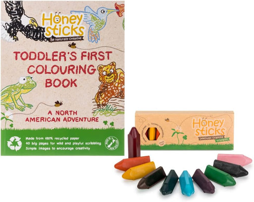 Honeysticks Crayones de cera de abeja 100% pura (paquete de 10) - Quierox - Tienda Online