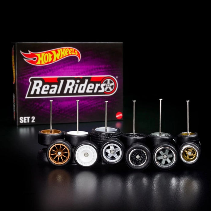 HOT WHEELS Coleccionistas Real Riders Wheels Paquete de 2 RLC Exclusivo - Quierox - Tienda Online