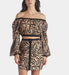 IVORY-BLACK ANIMAL Top de noche para damas - Quierox - Tienda Online