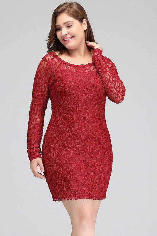 JANELLE | Vestido tubo corto mangas largas - Quierox - Tienda Online