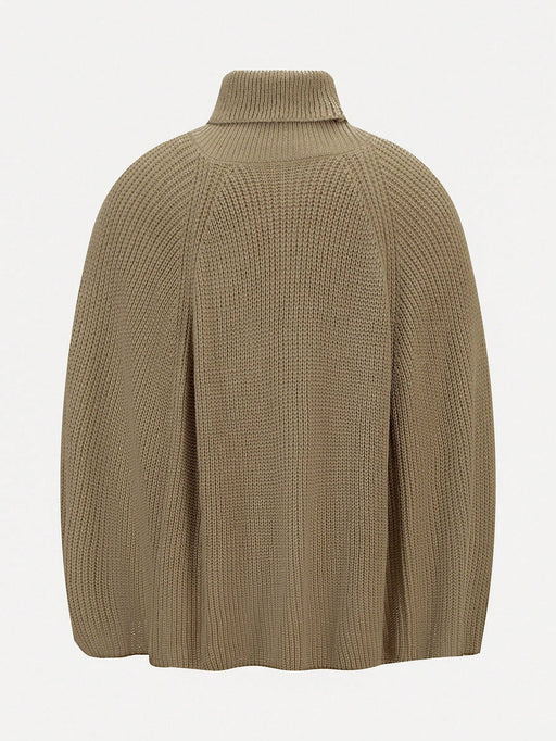 Jersey con cuello alto y manga raglán con abertura - Quierox - Tienda Online