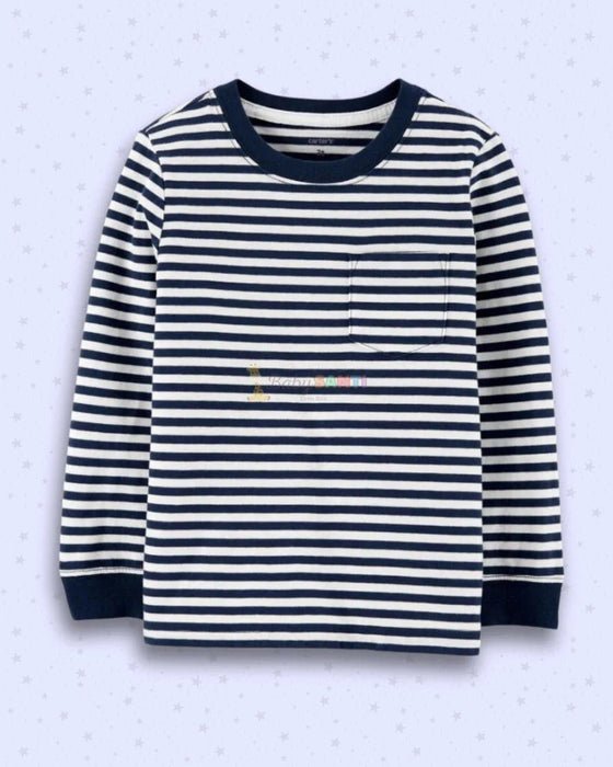 Jersey Tee Pocket Rayas - Quierox - Tienda Online