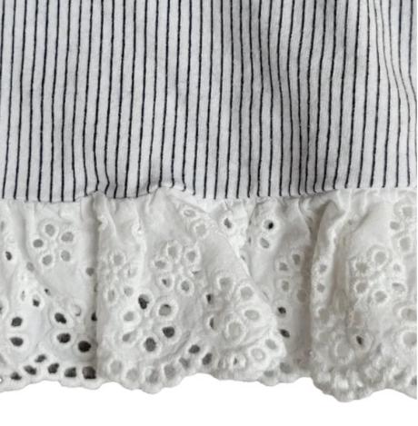 JUSTICE Camiseta sin mangas con tirantes finos y dobladillo con ojales - Quierox - Tienda Online